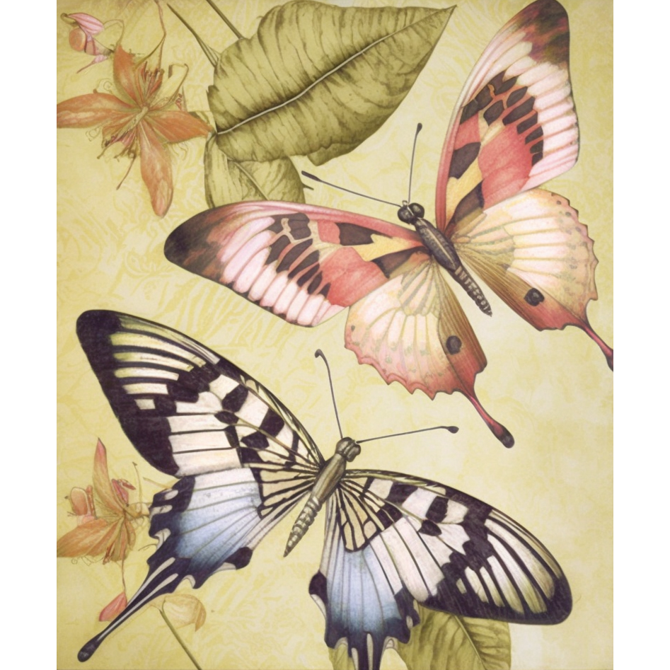 FASart, Whispering Wings: A Dance of Butterflies Amidst the Foliage