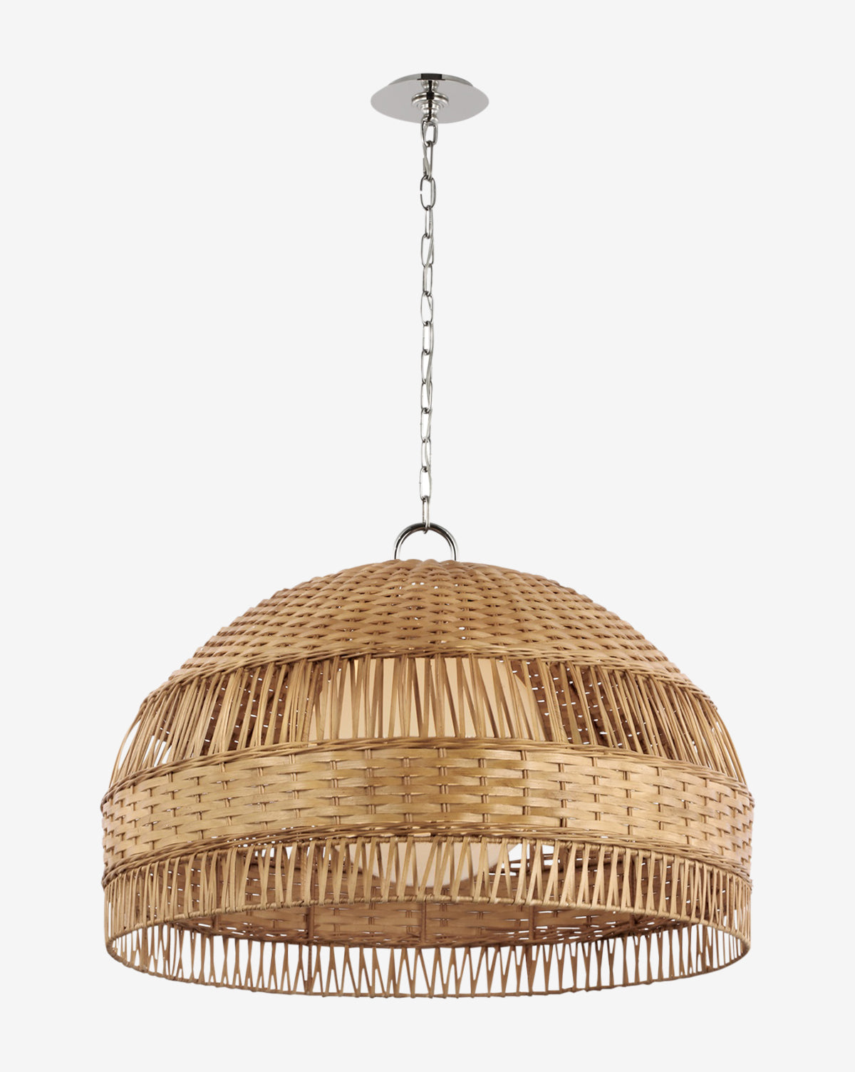Visual Comfort, Whit Dome Hanging Shade