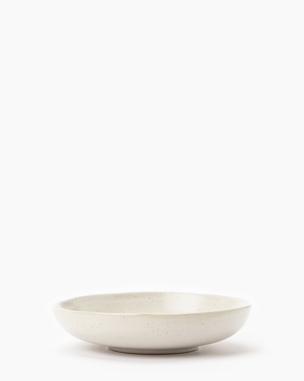 Society of Lifestyle, White & Gray Speckled Porcelain Bowl