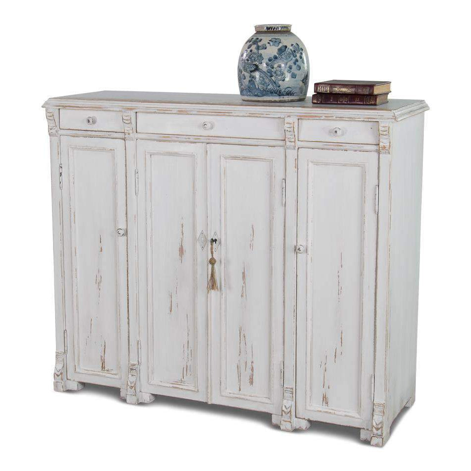 SARREID, White Swan Tall Cabinet