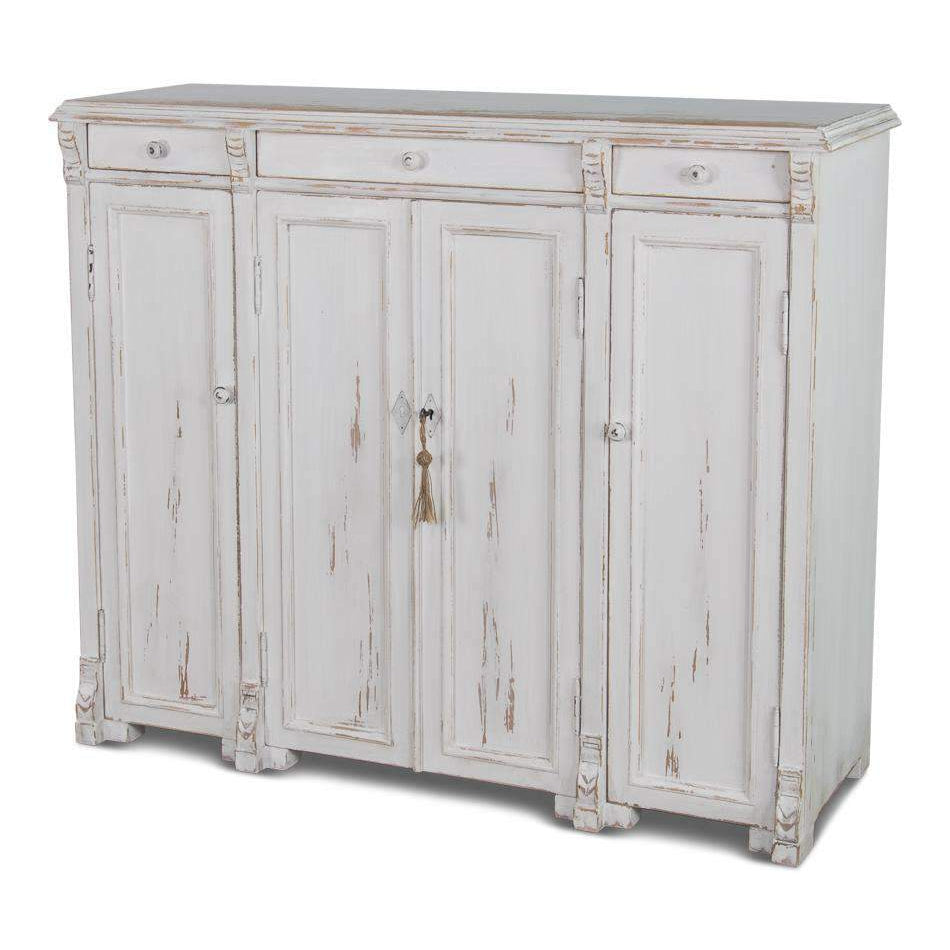 SARREID, White Swan Tall Cabinet