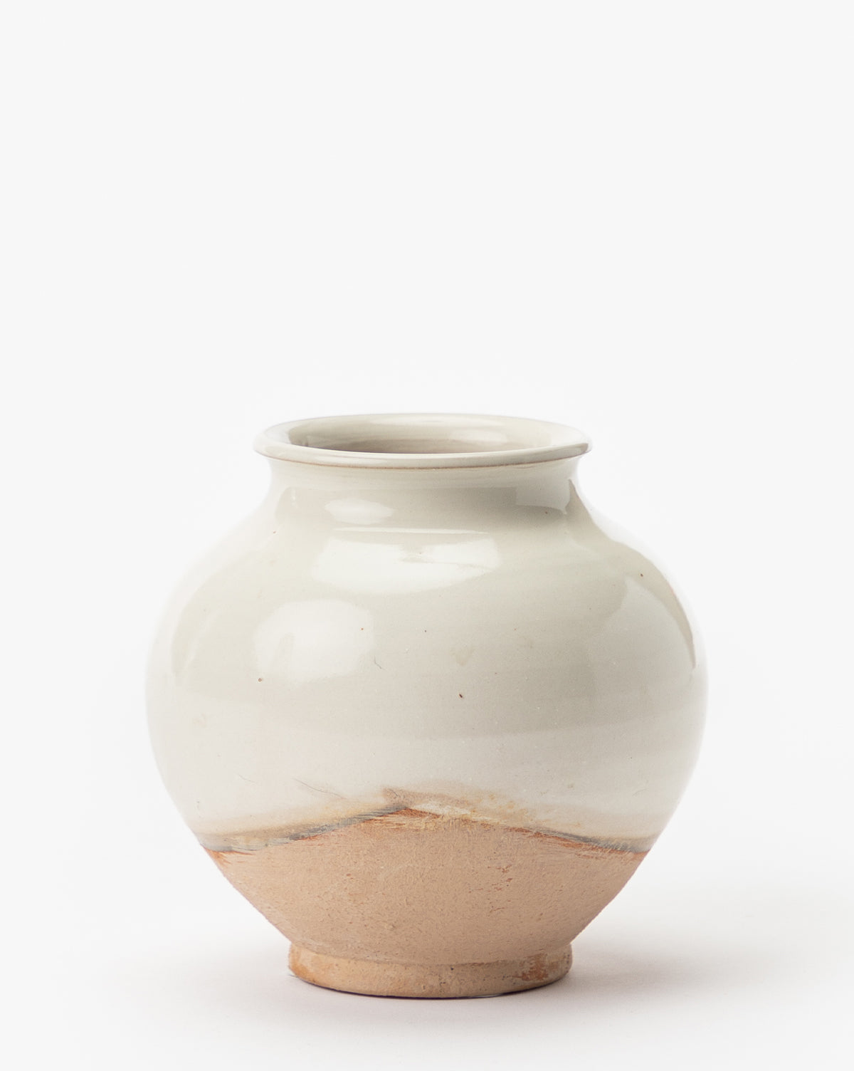 Lily's Living, White Washed Ceramic Pot