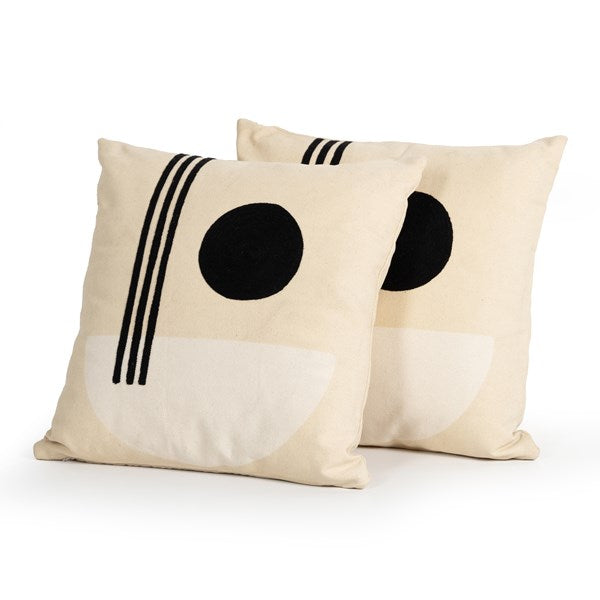 Four Hands, Whitlow Abstract Pillow Set