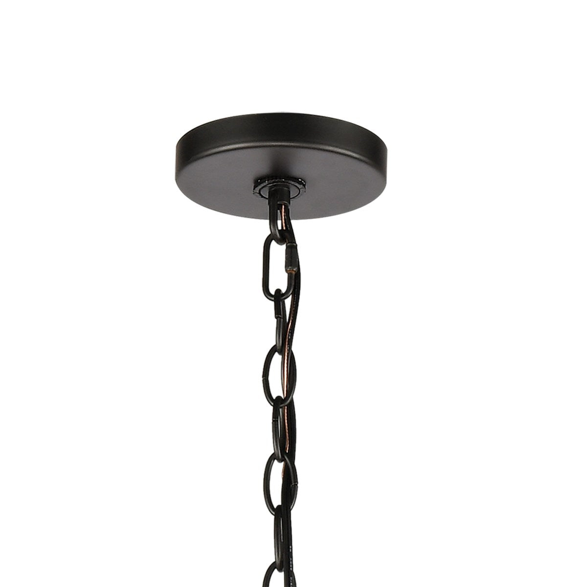 Elk Home, Wickshire 34'' Wide 9-Light Chandelier - Matte Black