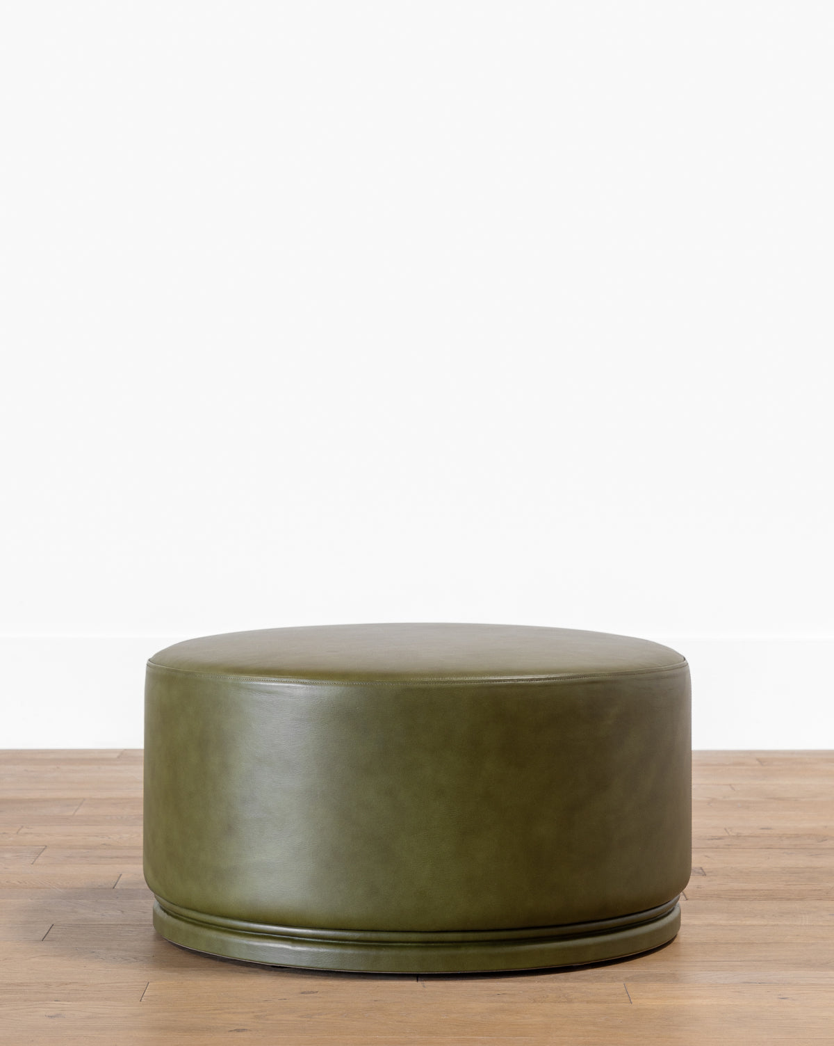 Credence, Wilder Leather Ottoman