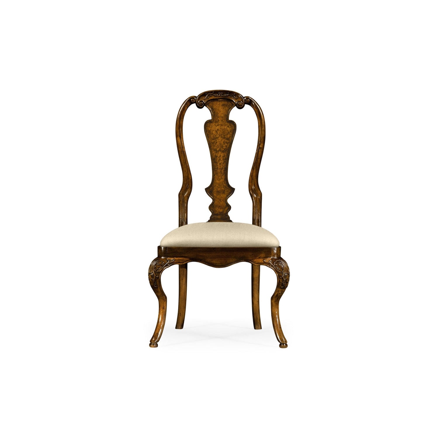 Jonathan Charles, William & Mary Inlaid Side Chair