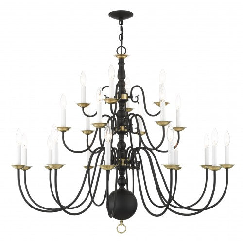 Livex Lighting, Williamsburgh 22 Light Chandelier