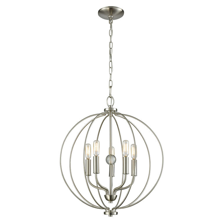 Elk Home, Williamsport 19'' Wide 5 - Light Chandelier