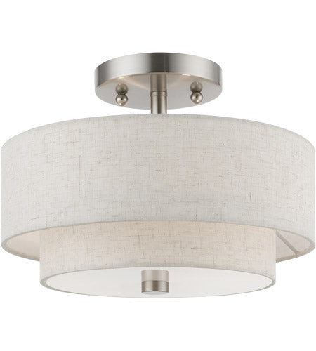 Livex Lighting, Willow Semi-Flush