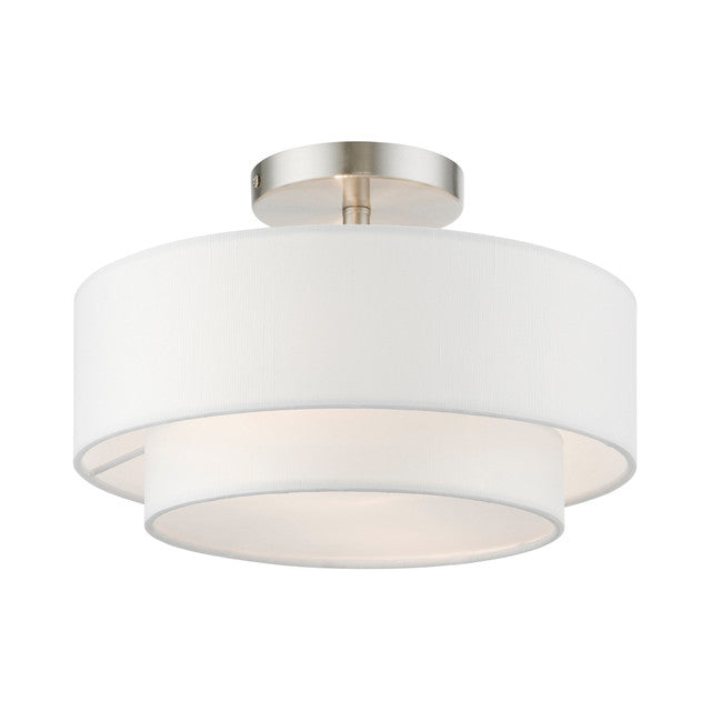 Livex Lighting, Willow Semi-Flush