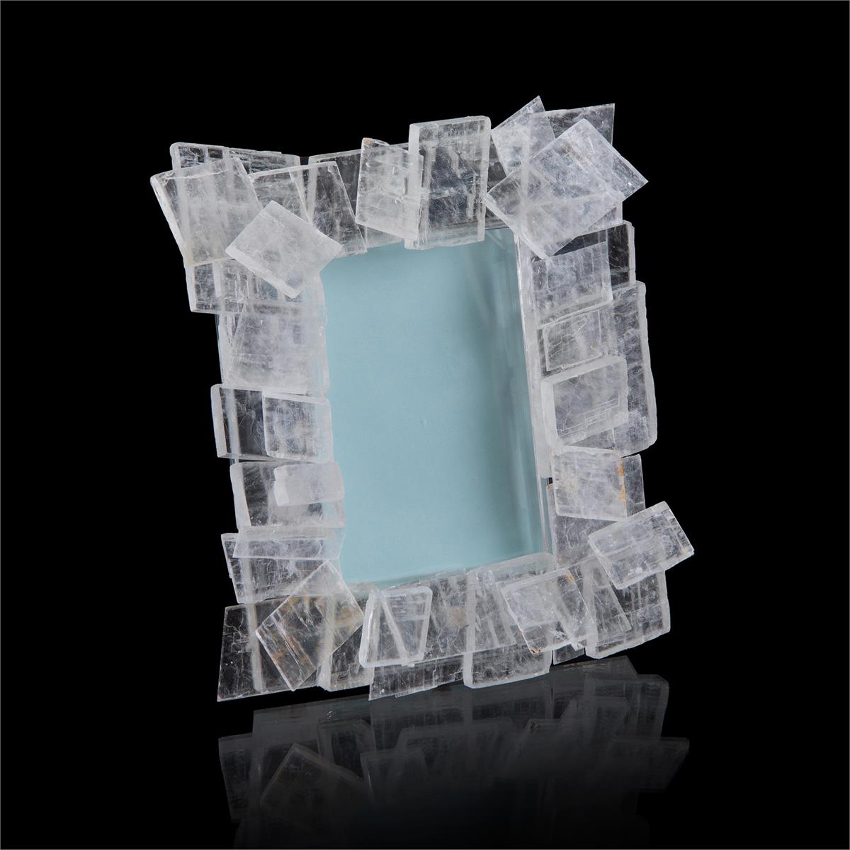 John Richard, Windowpane Selenite Photo Frame