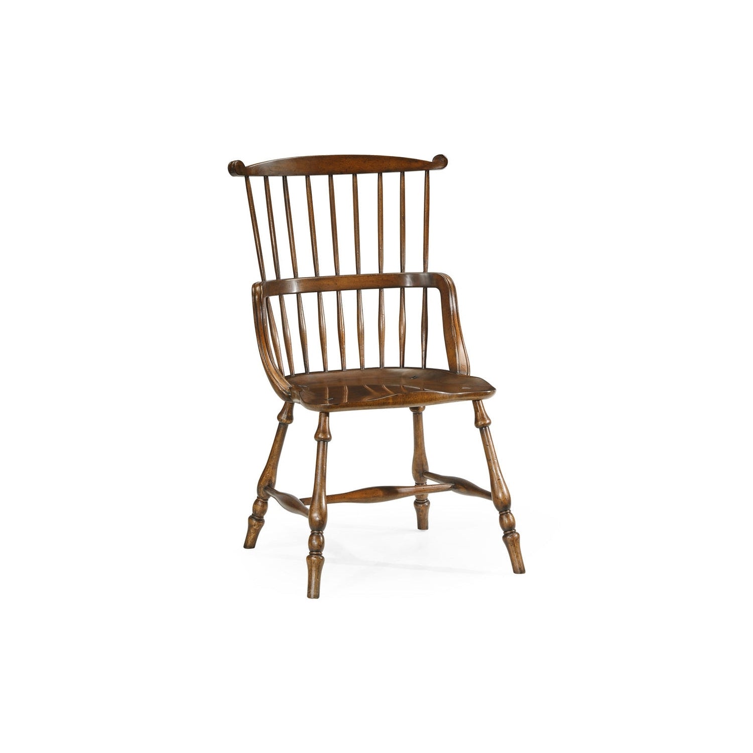 Jonathan Charles, Windsor Walnut Side Chair