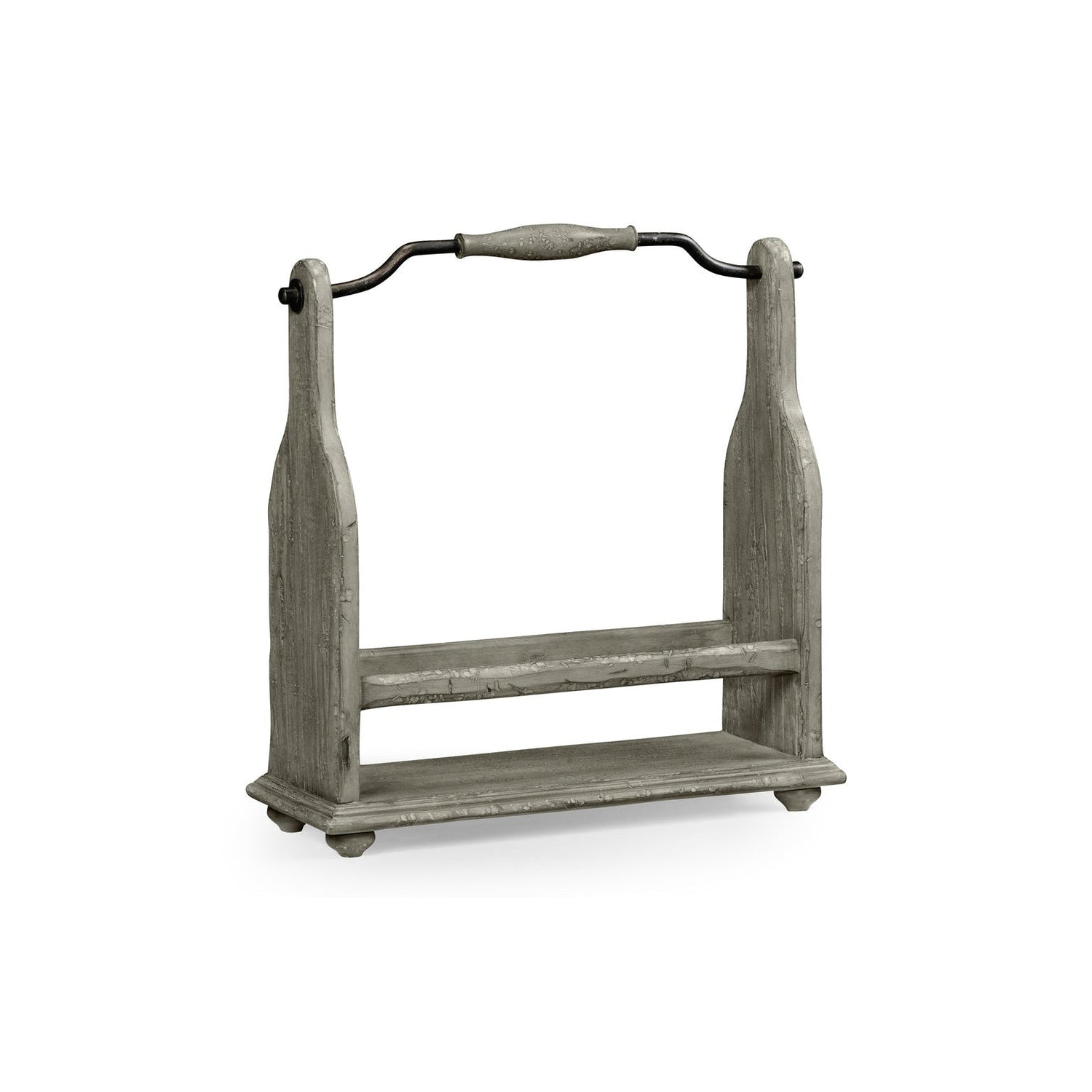 Jonathan Charles, Wine Bottle Holder in Antique Dark Grey