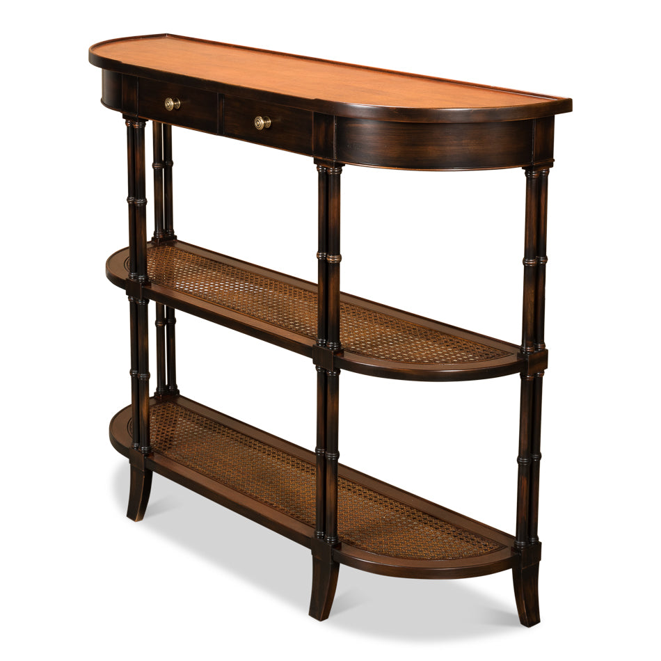 SARREID, Winston Console Table w/Shelves