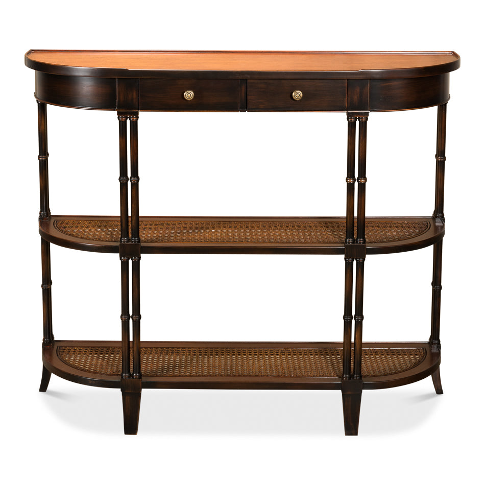 SARREID, Winston Console Table w/Shelves