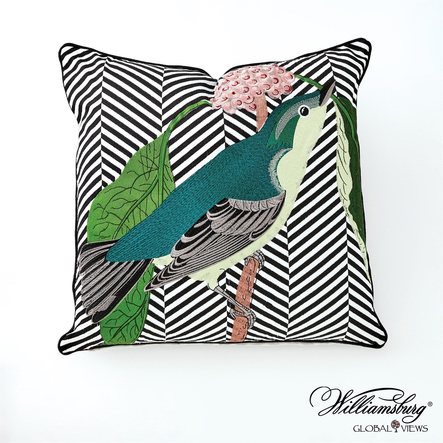 Global Views, Wood Warbler Pillow