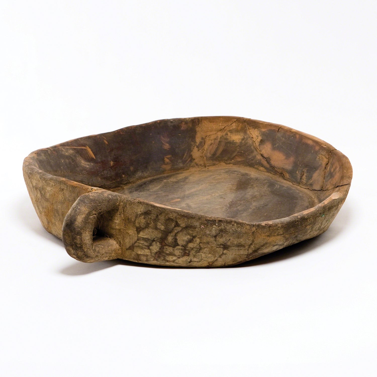 Global Views, Wooden Tray Chapati Bowl - 20 to 24