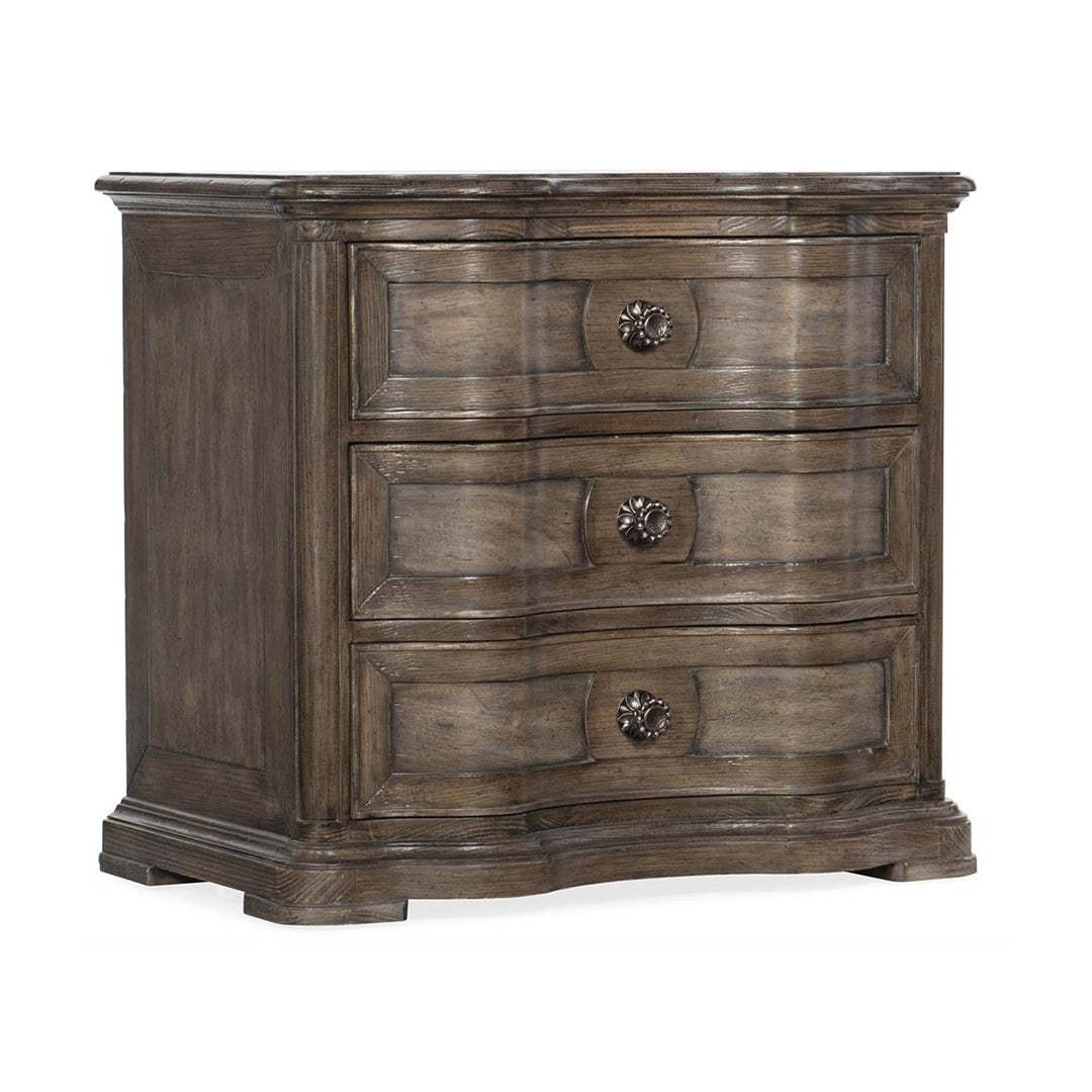 Hooker, Woodlands Three-Drawer Nightstand