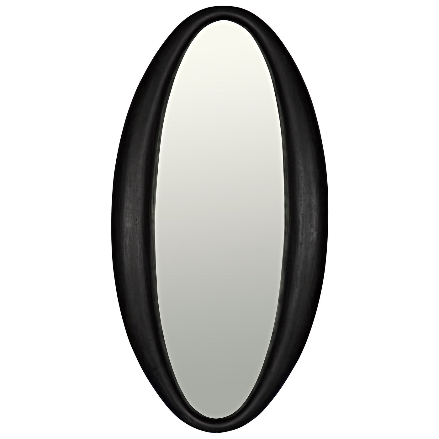 Noir, Woolsey Mirror - Charcoal Black