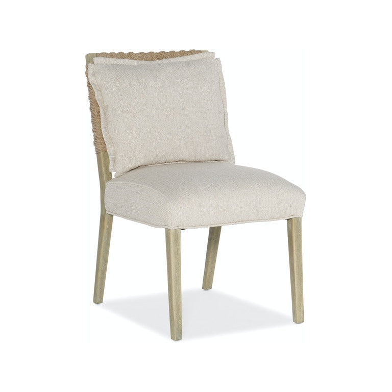 Hooker, Woven Back Side Chair