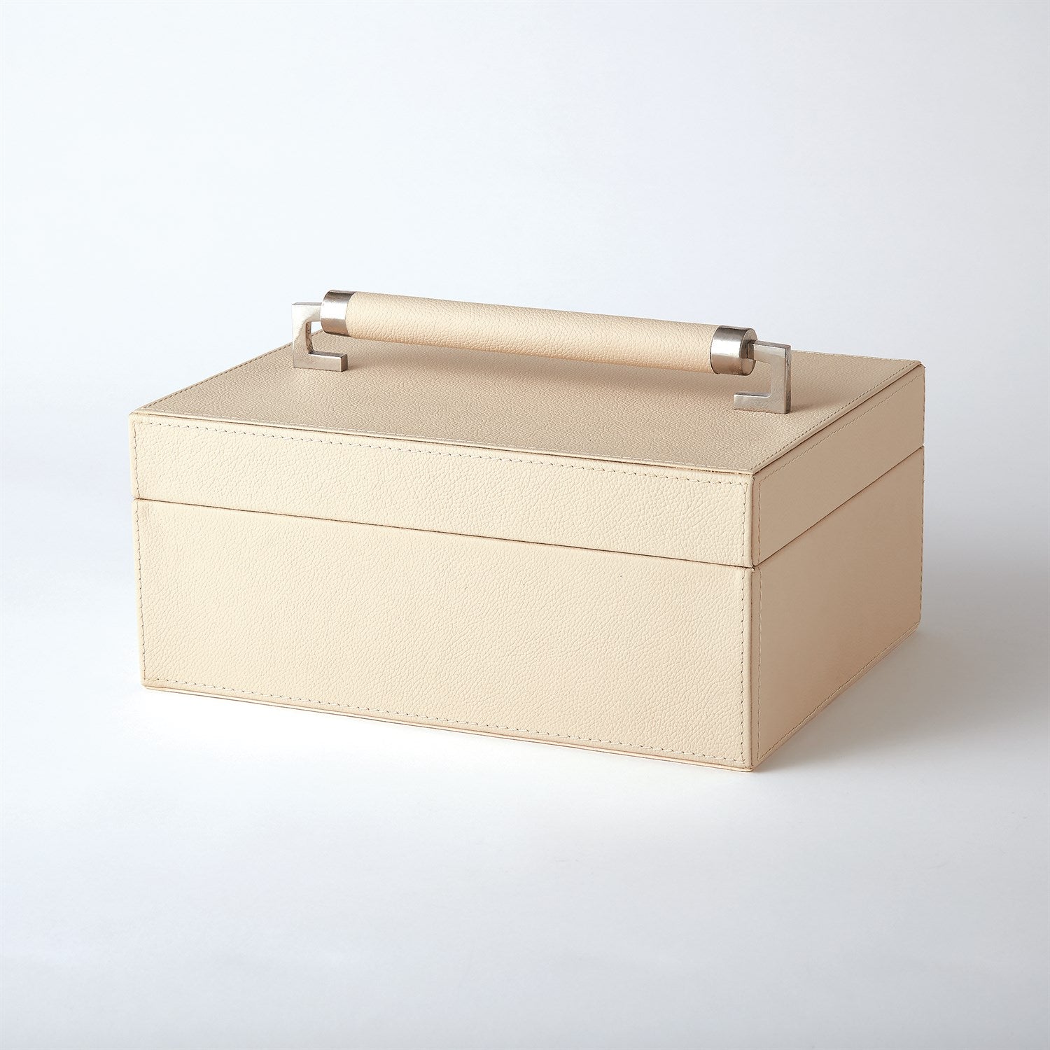 Global Views, Wrapped Leather Handle Box