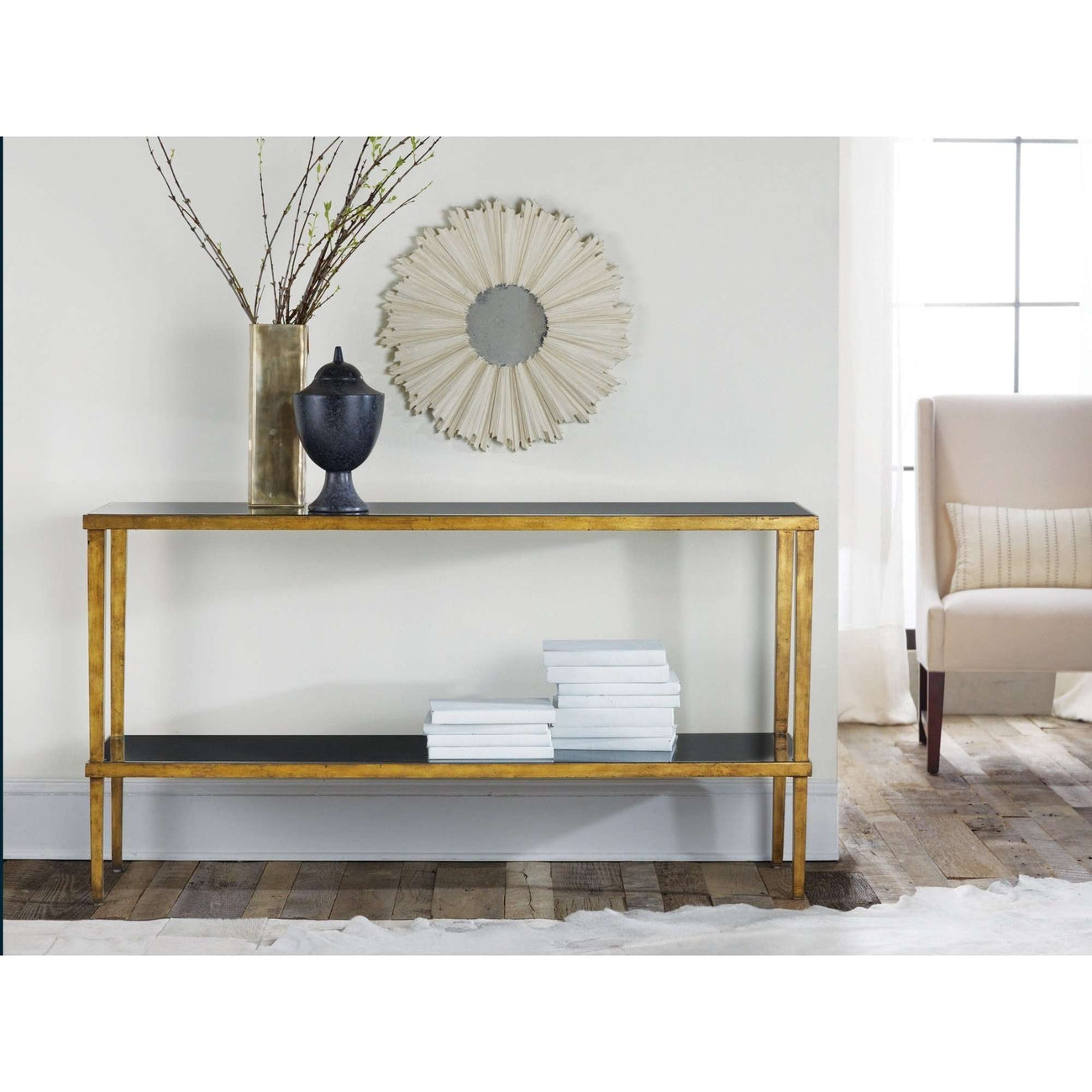 Modern History, Wrought and Gilded Console