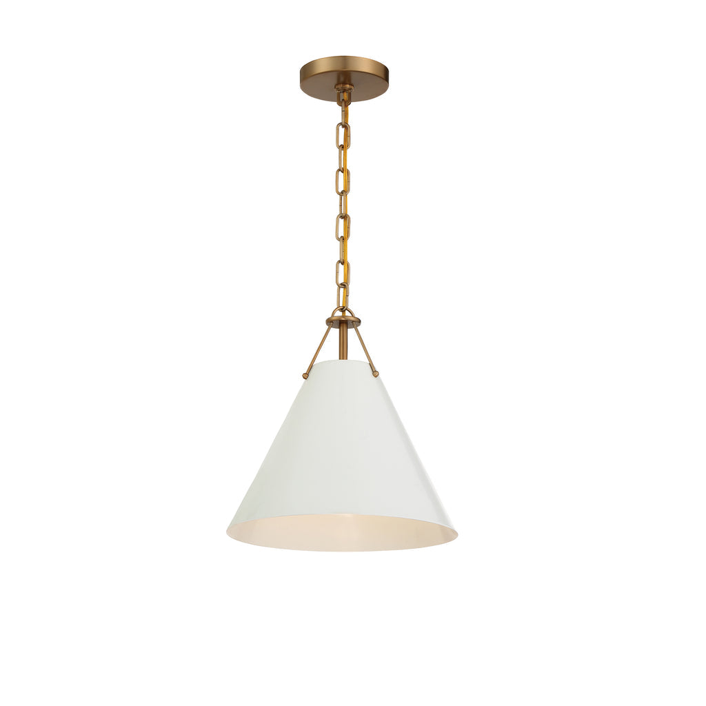 Crystorama Lighting Company, Xavier 1 Light Pendant