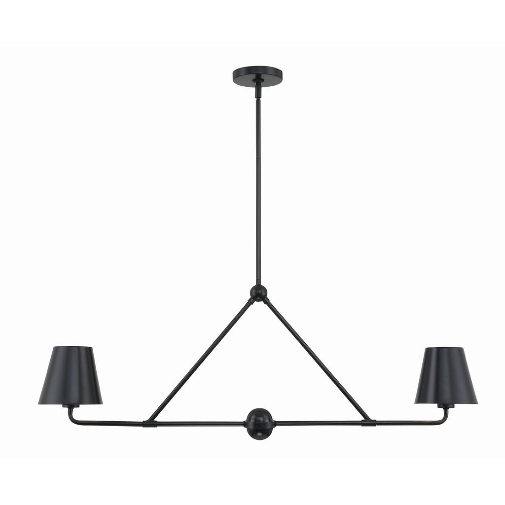 Crystorama Lighting Company, Xavier 2 Light Chandelier