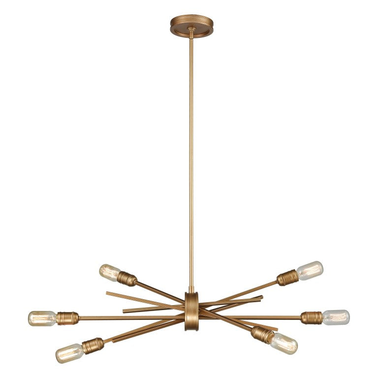 Elk Home, Xenia 31'' Wide 6 - Light Chandelier