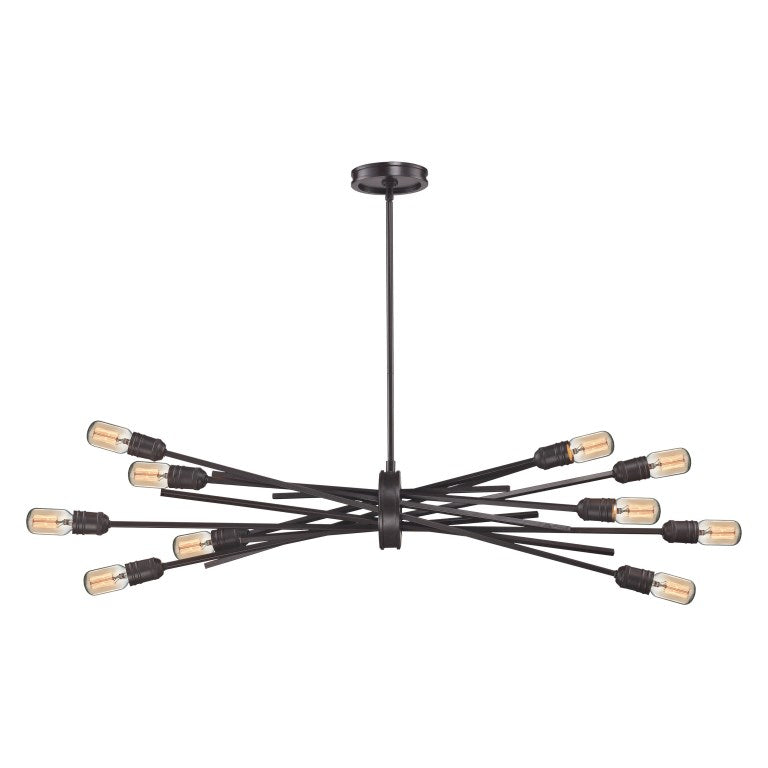 Elk Home, Xenia 40'' Wide 10-Light Chandelier