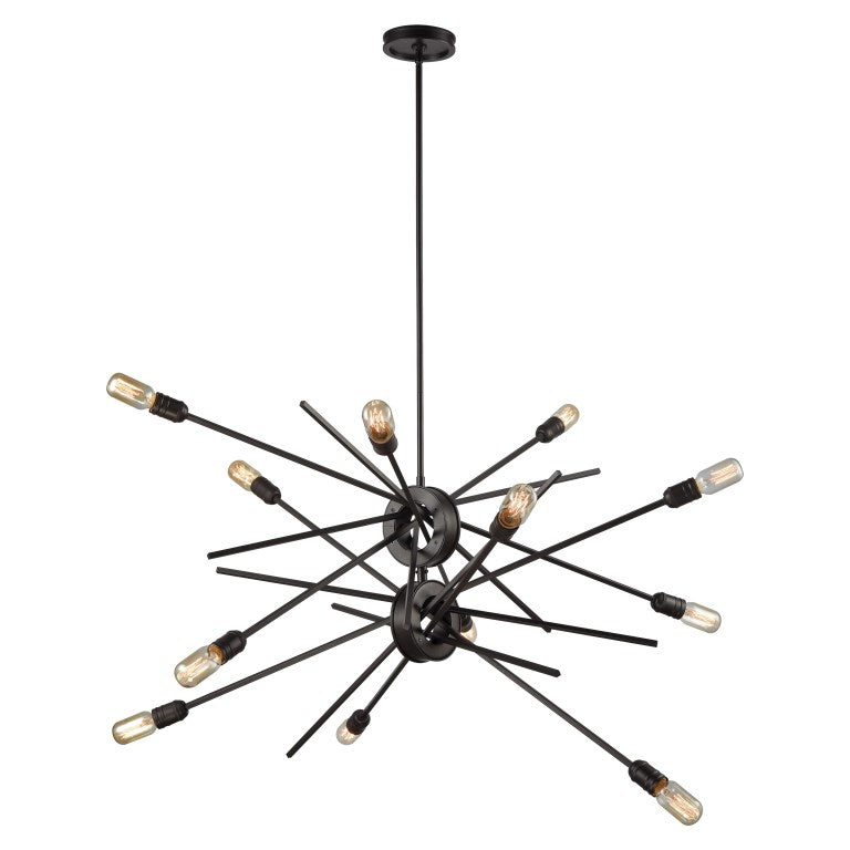 Elk Home, Xenia 42'' Wide 12 - Light Chandelier