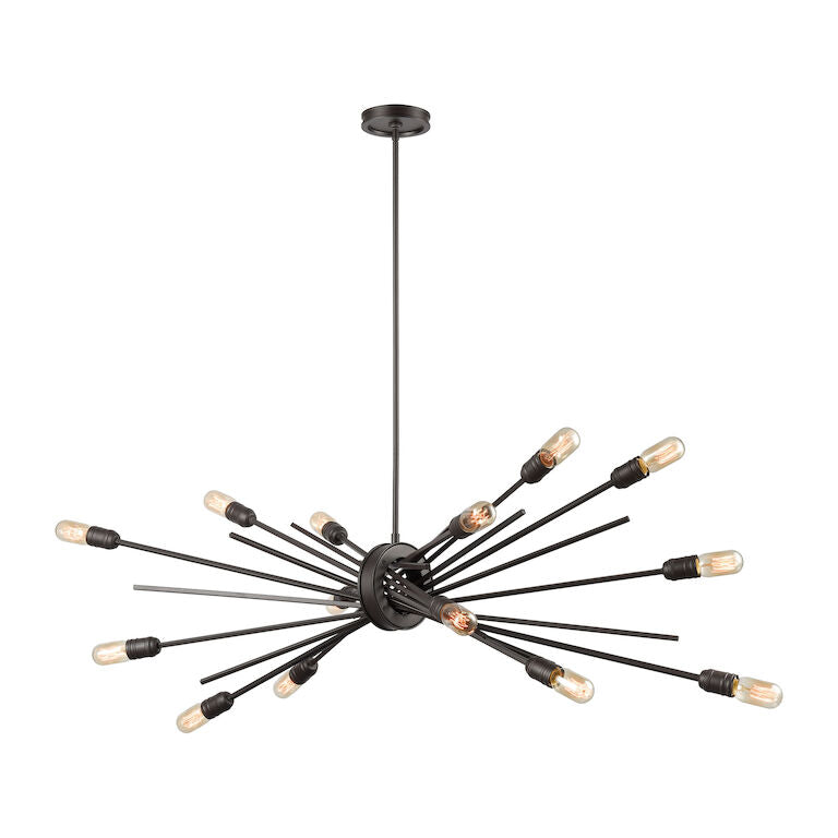 Elk Home, Xenia 54'' Wide 14 - Light Chandelier