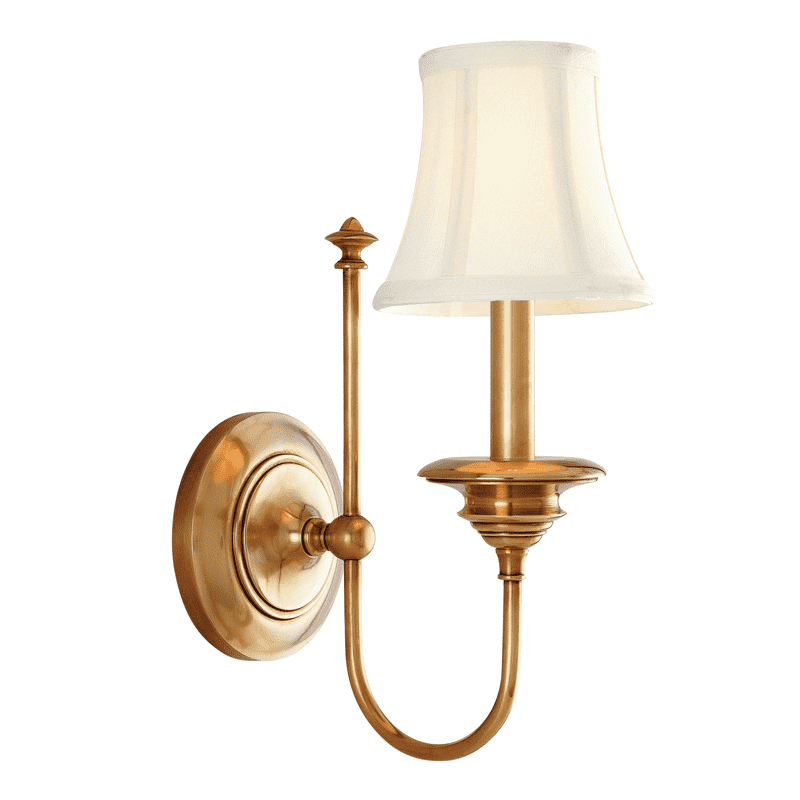 Hudson Valley, Yorktown 1 Light Wall Sconce