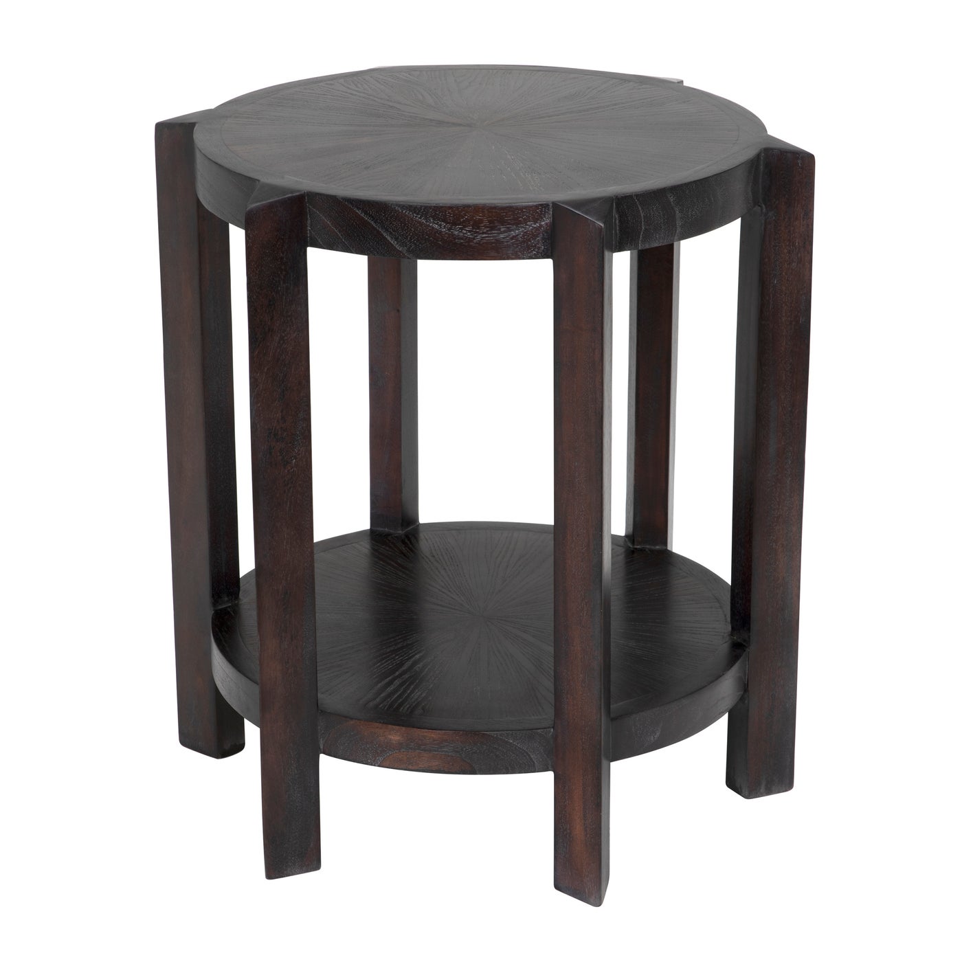 Noir, Yuhuda Small Side Table - Sombre Finish