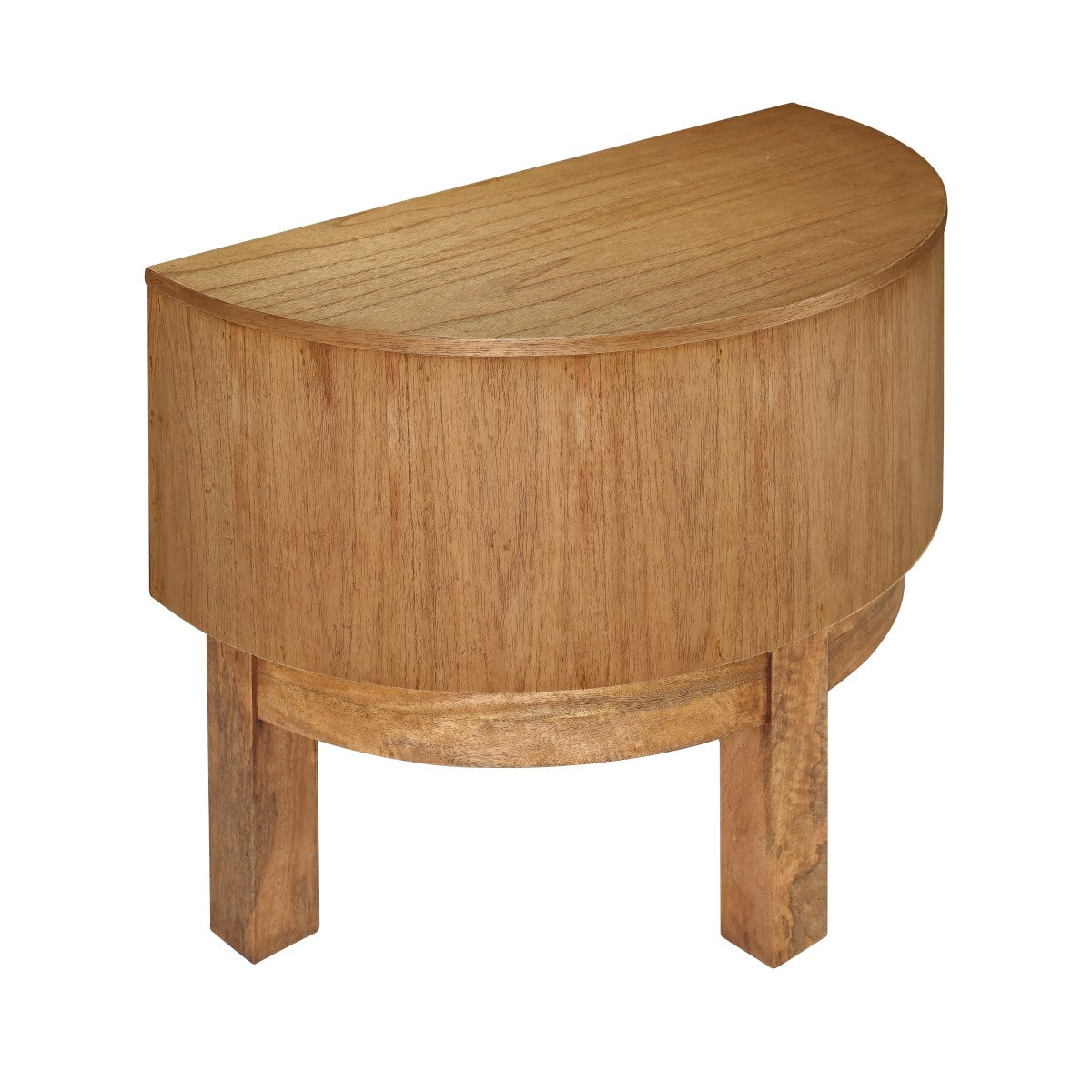 Elk Home, Zander Accent Table - Demilune Wheat Toast