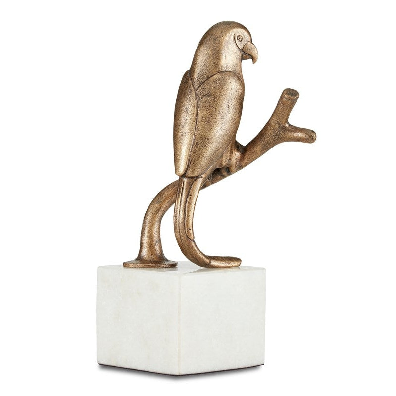 Currey, Zazu Brass Parrot