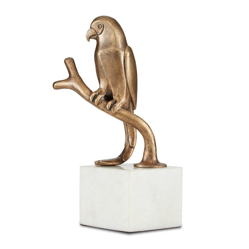 Currey, Zazu Brass Parrot