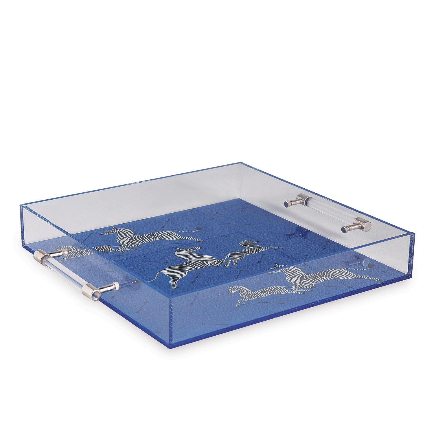 Port 68, Zebra Lucite Tray