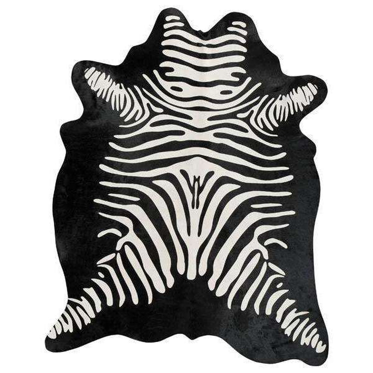 Pergamino, Zebra Reverse Animal Print Cowhide