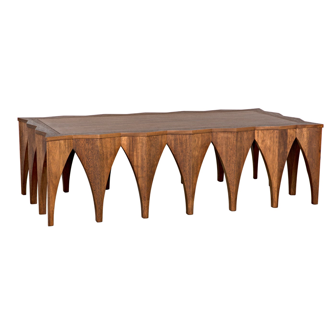 Noir, Zelenko Coffee Table - Dark Walnut