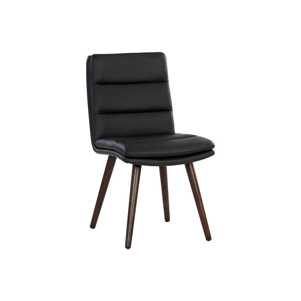 Sunpan, Zelia Dining Chair - Linea Black Leather