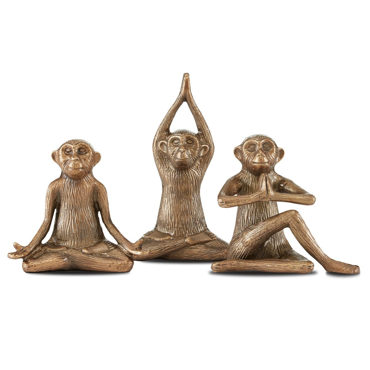 Currey, Zen Monkey Set of 3