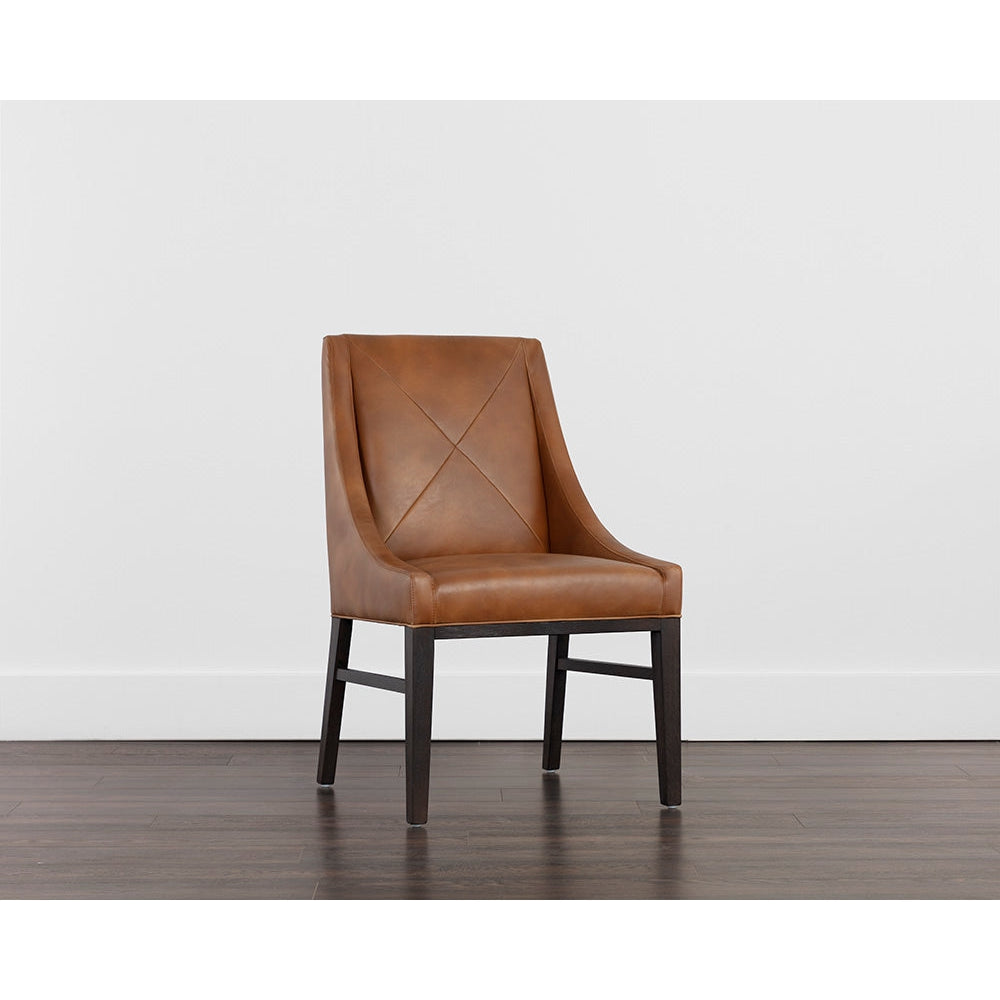 Sunpan, Zion Dining Chair - Tobacco Tan