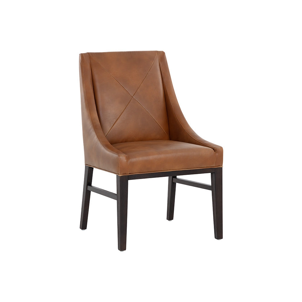 Sunpan, Zion Dining Chair - Tobacco Tan