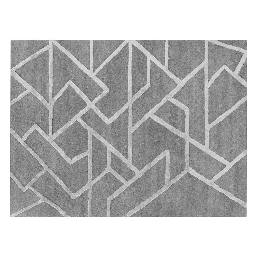 Sunpan, Zizi Hand - Tufted Rug - Dark Grey